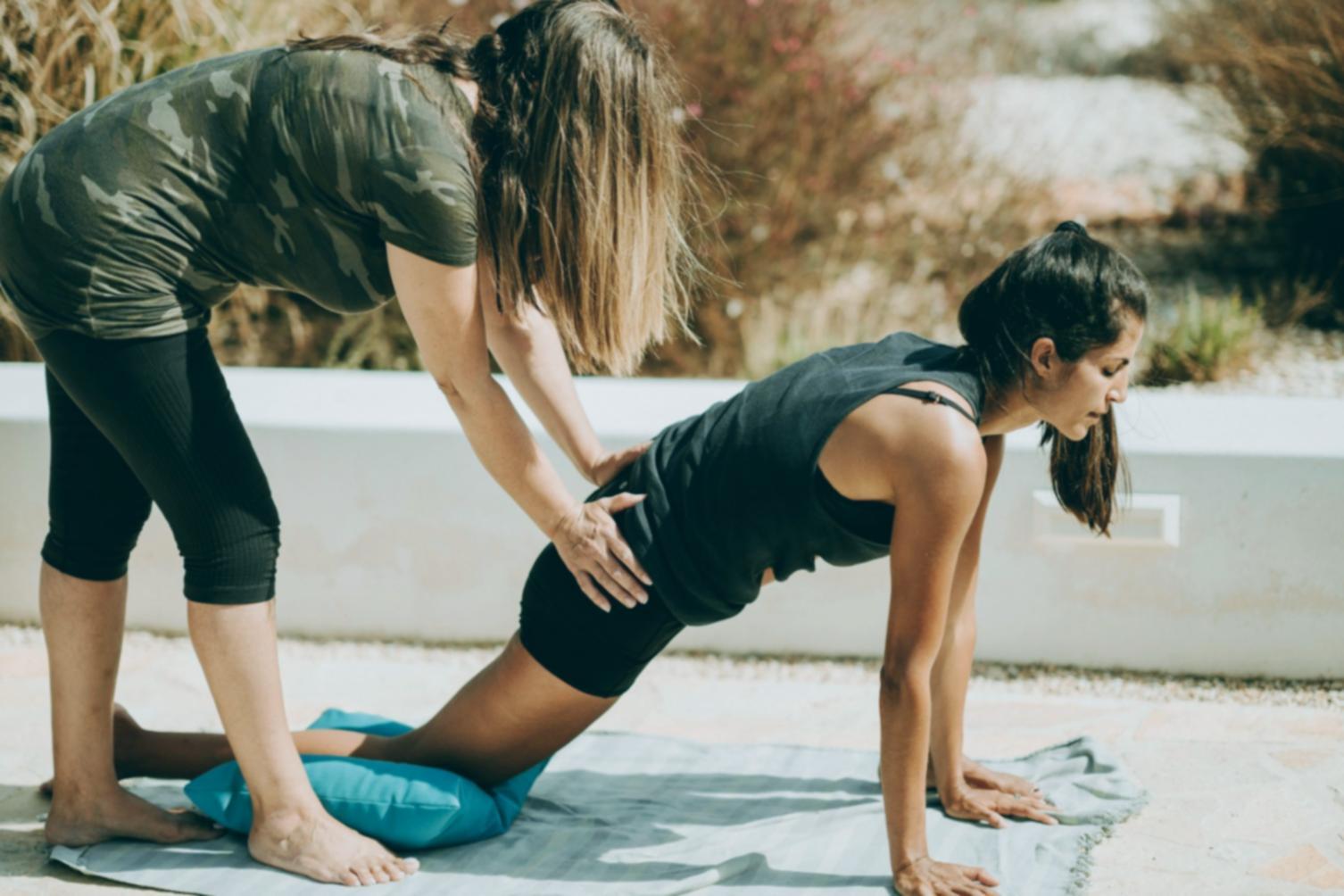 Dmytro Kravets, restorative yoga instructor at Tavqler